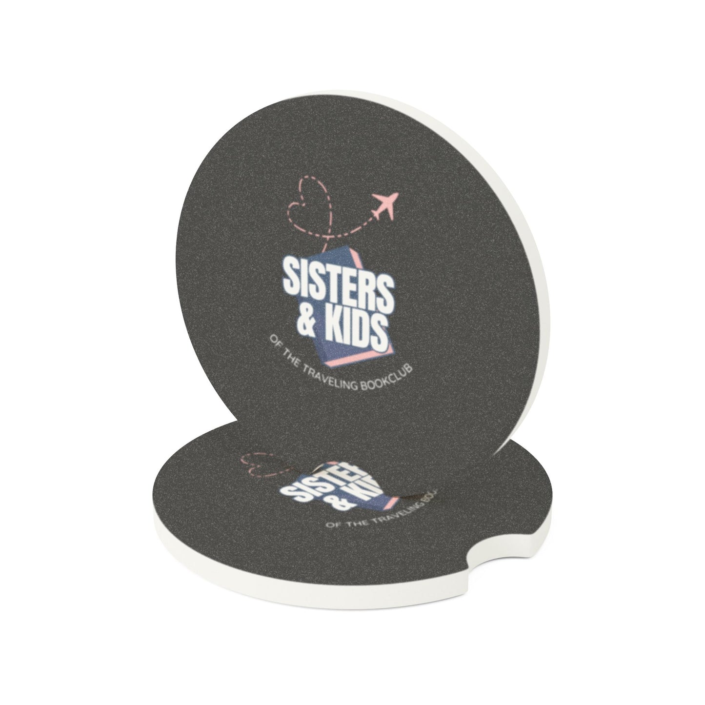 Bookish Soapstone Car Coaster