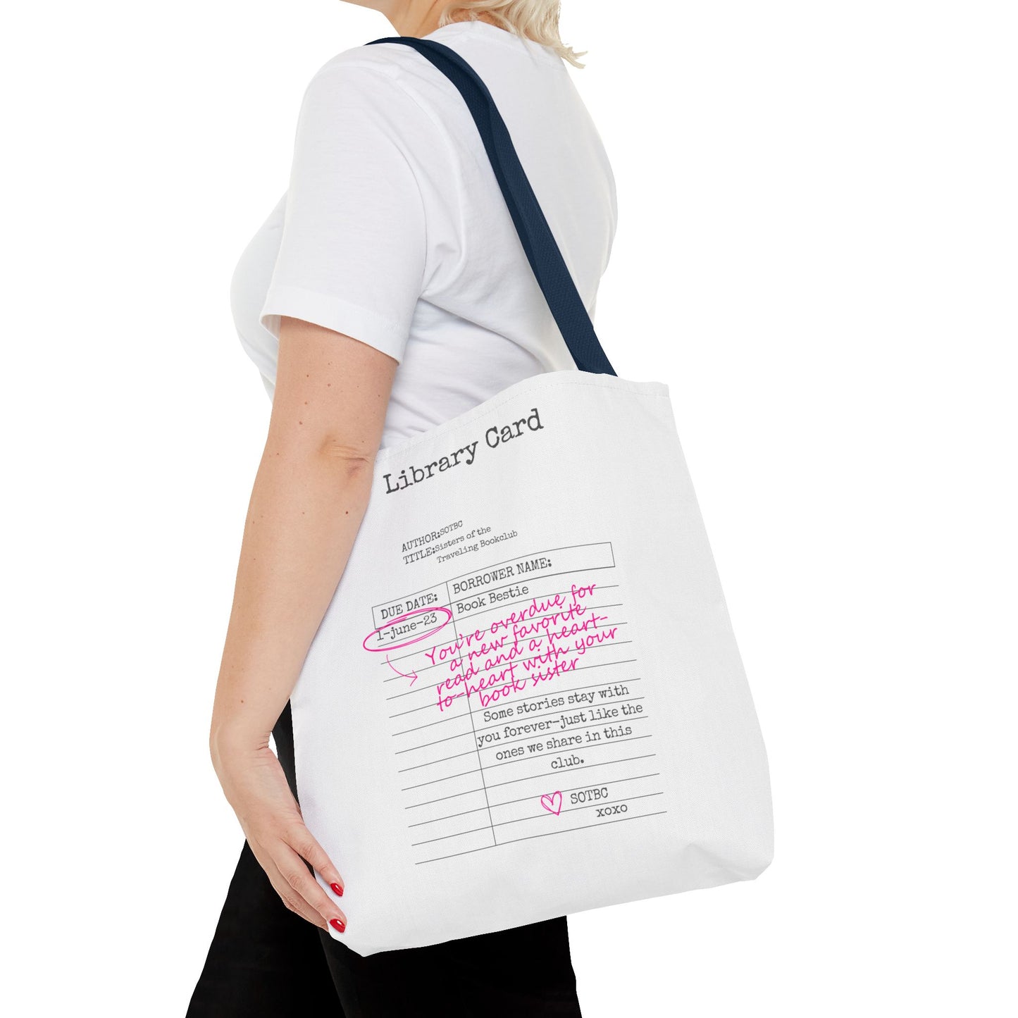 SOTBC Library Card Tote