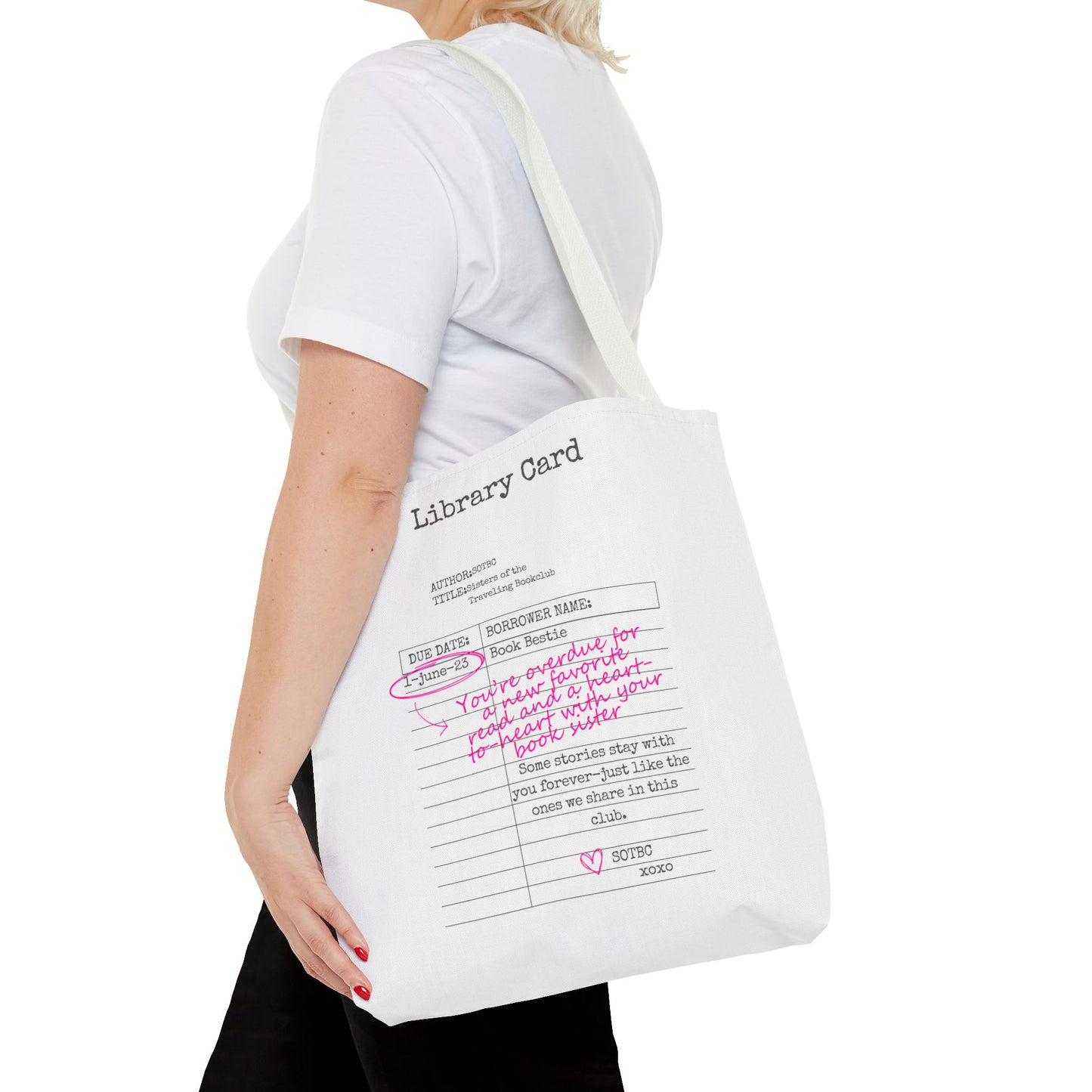SOTBC Library Card Tote