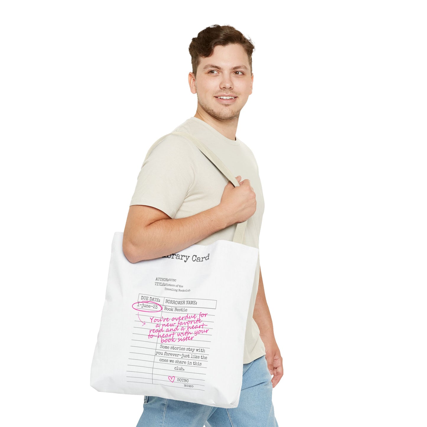 SOTBC Library Card Tote