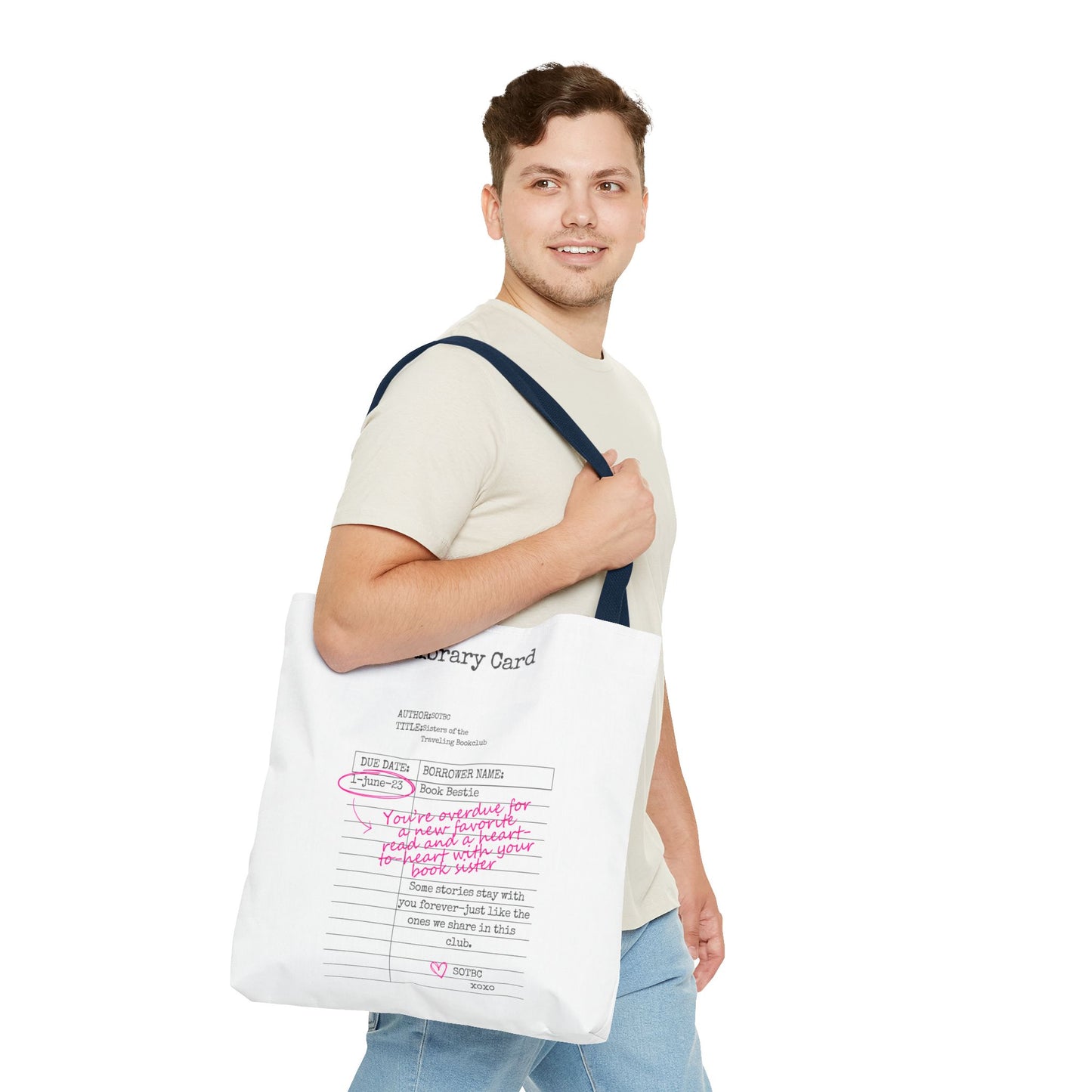 SOTBC Library Card Tote