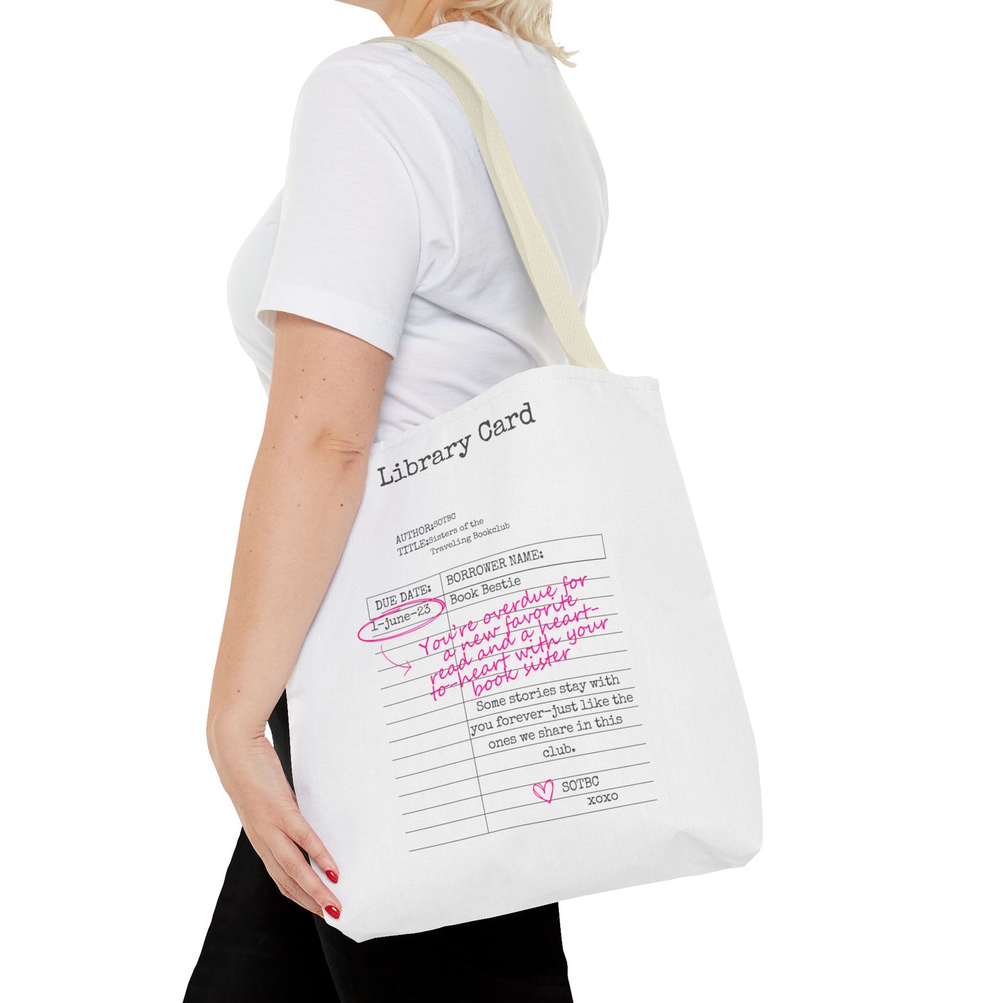 SOTBC Library Card Tote