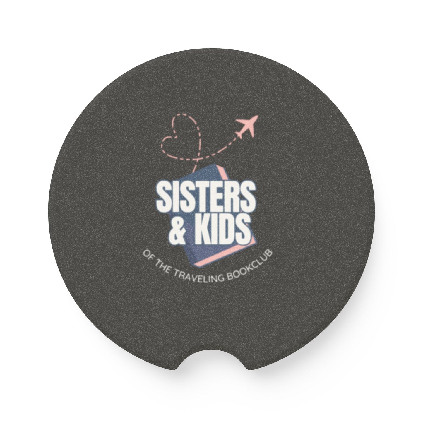 Bookish Soapstone Car Coaster