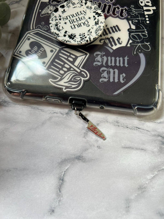 Killin' It Knife Kindle USB C Charm | Bookish Gift