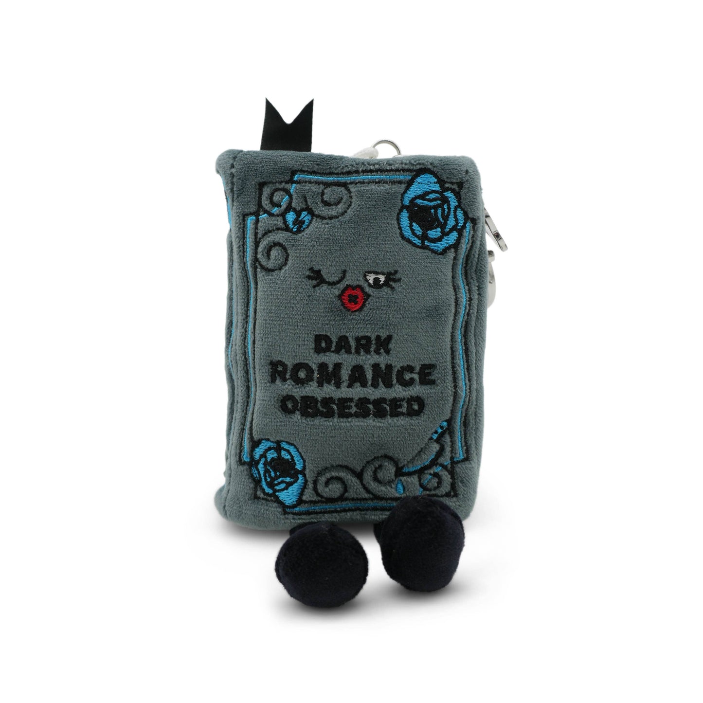 "Dark Romance Obsessed" Book Plush Bag Charm