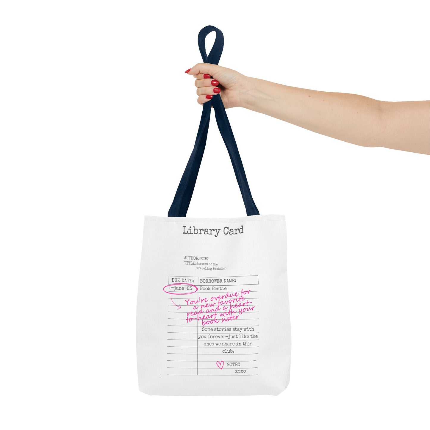 SOTBC Library Card Tote