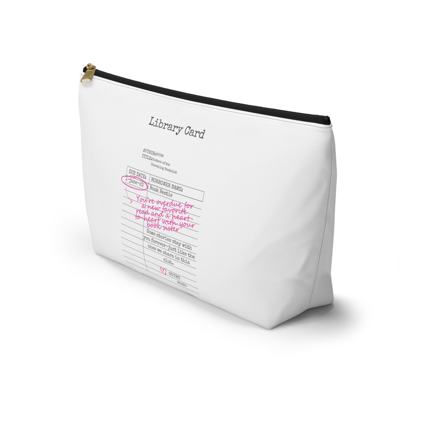 SOTBC Library Card Accessory Tote