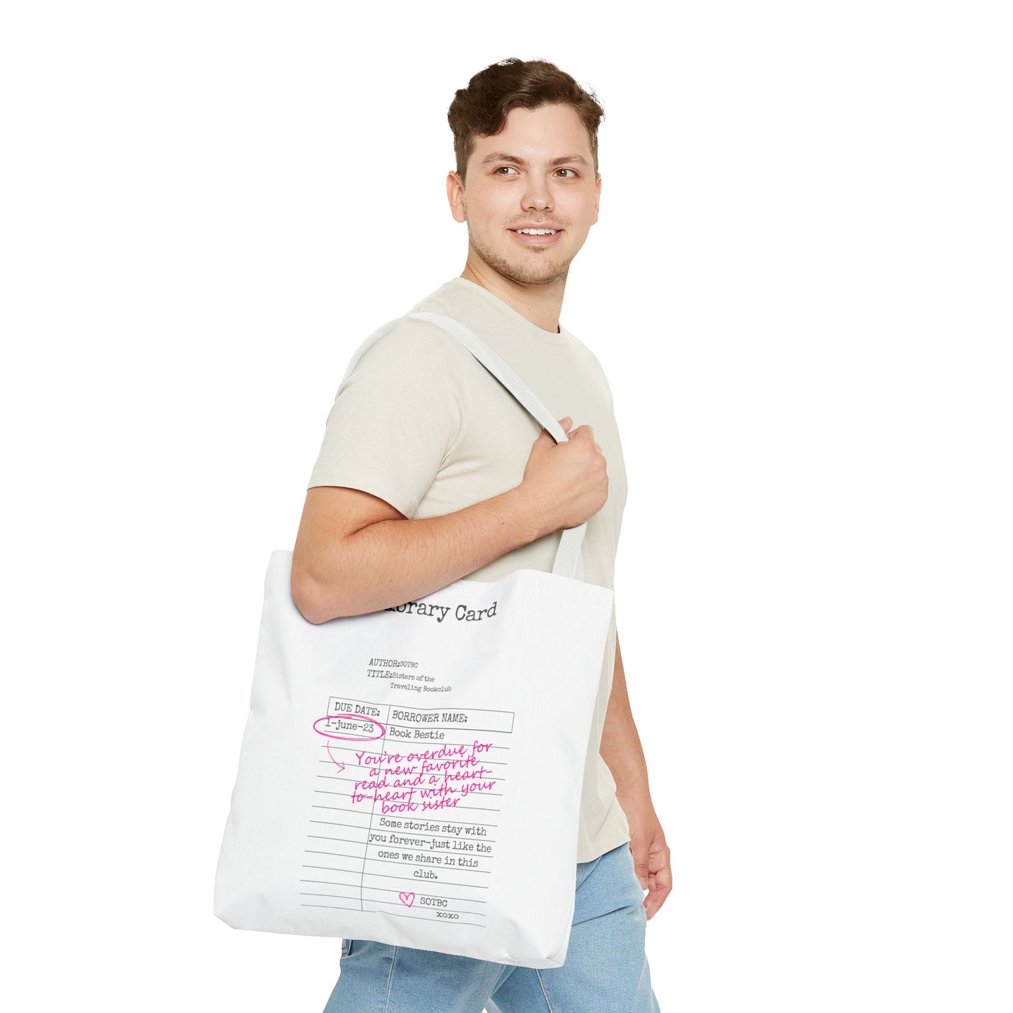 SOTBC Library Card Tote